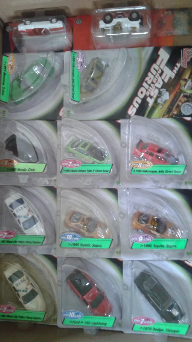 49153 fast and furious diecast cars detail