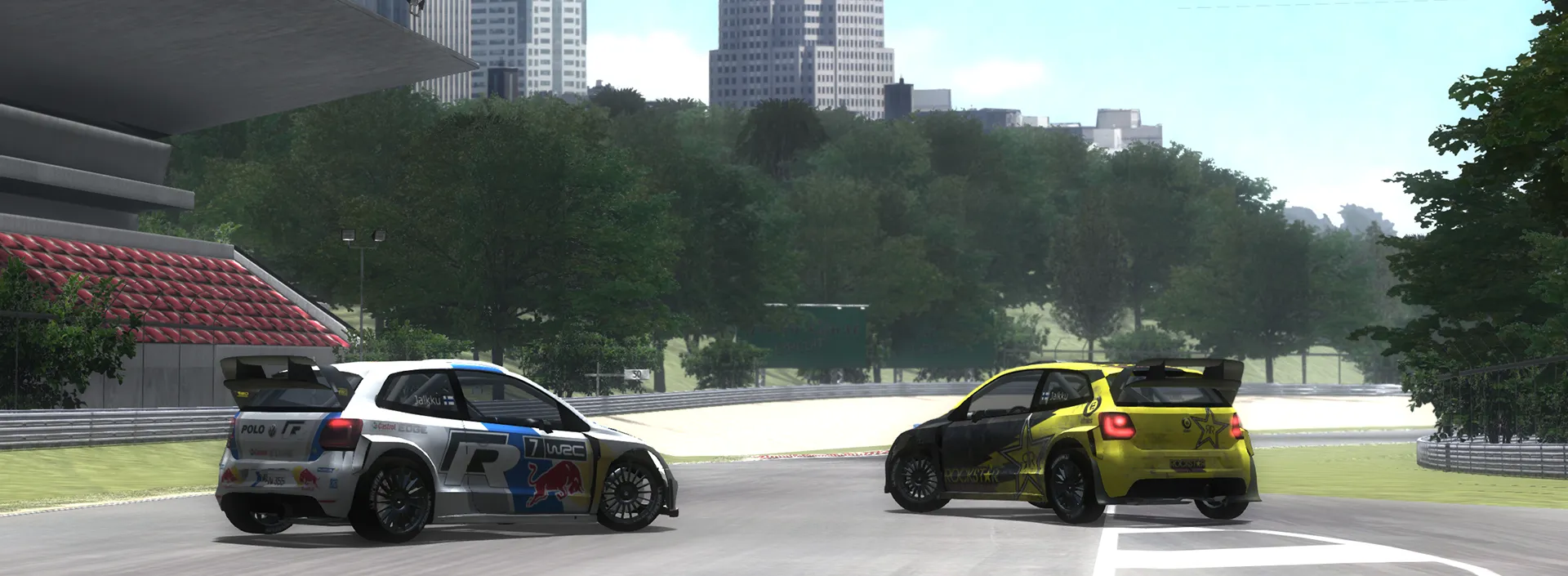 49189 ixo vw polo wrc diecast