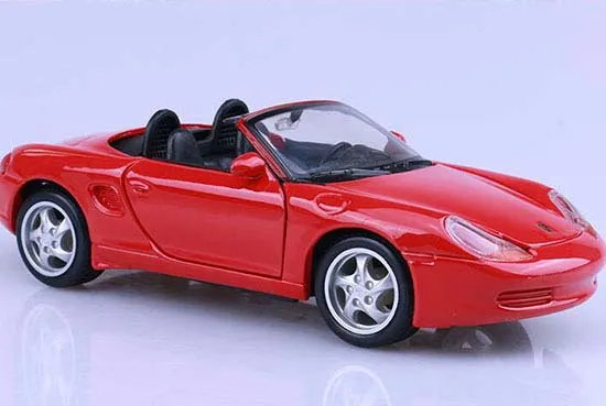 49244 red porsche boxster diecast design