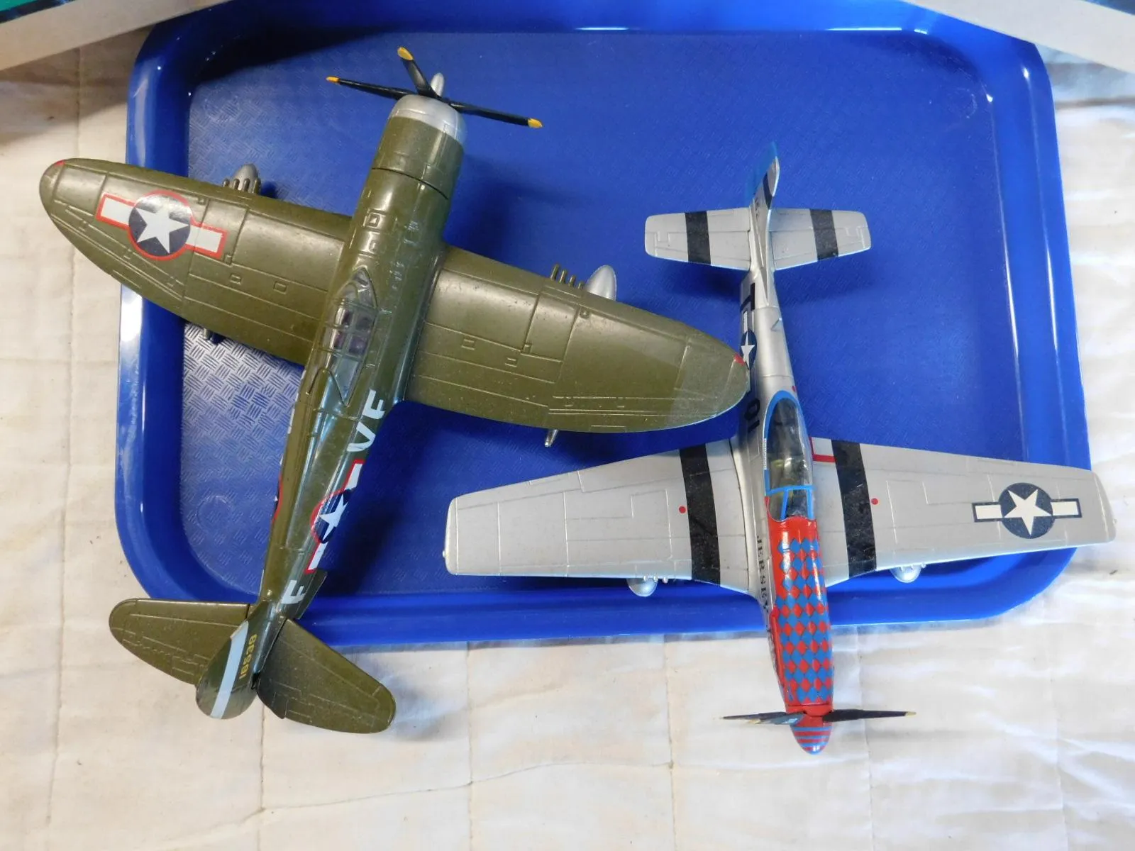 49249 diecast airplane display
