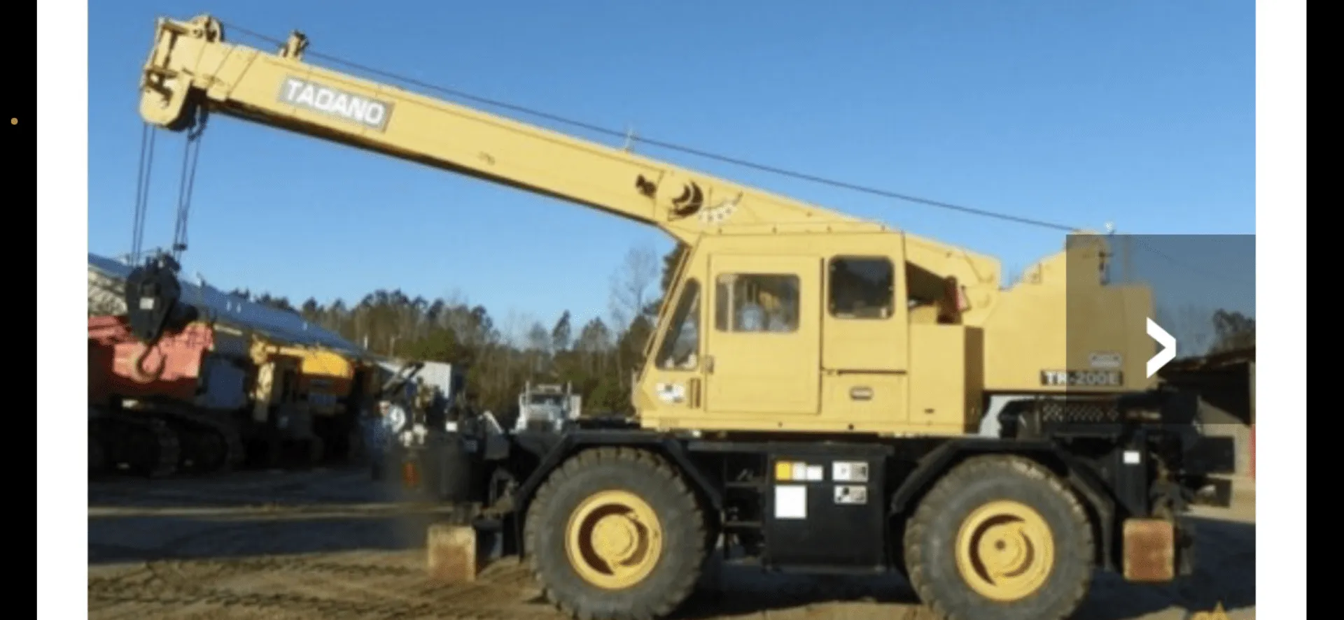 49293 tadano crane diecast material