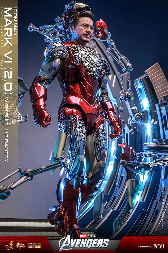 49331 iron man mark 6 diecast display