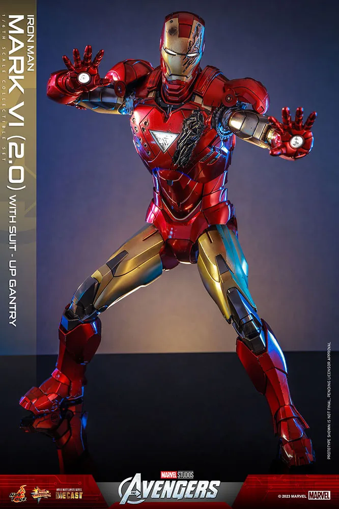 49331 iron man mark 6 diecast weight