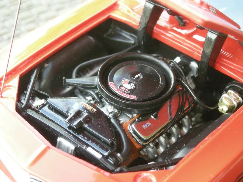 49399 orange diecast interior