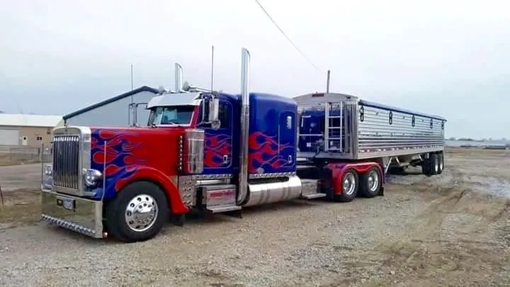 49418 peterbilt 379 diecast truck image4