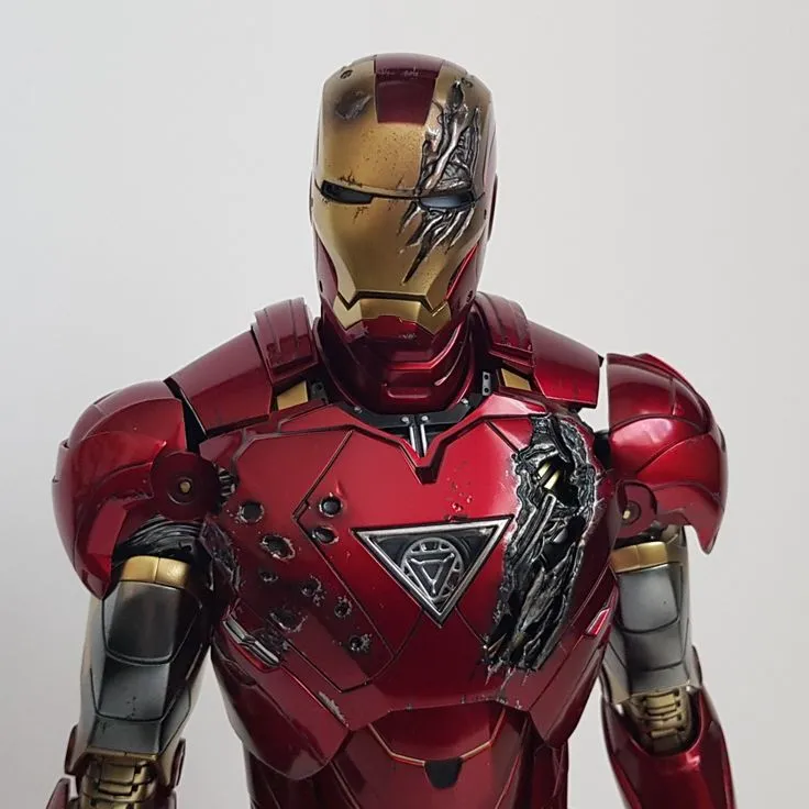 49425 hot toys iron man mark 6 diecast